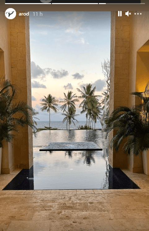 El nido de amor de A-Rod y J-Lo en República Dominicana. | Foto: Captura de pantalla de Instagram/Arod