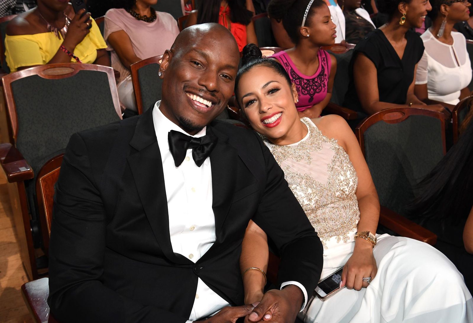 Tyrese & Samantha Gibson at 'Black Girls Rock!' in 2017 in New Jersey | Source: Getty Images