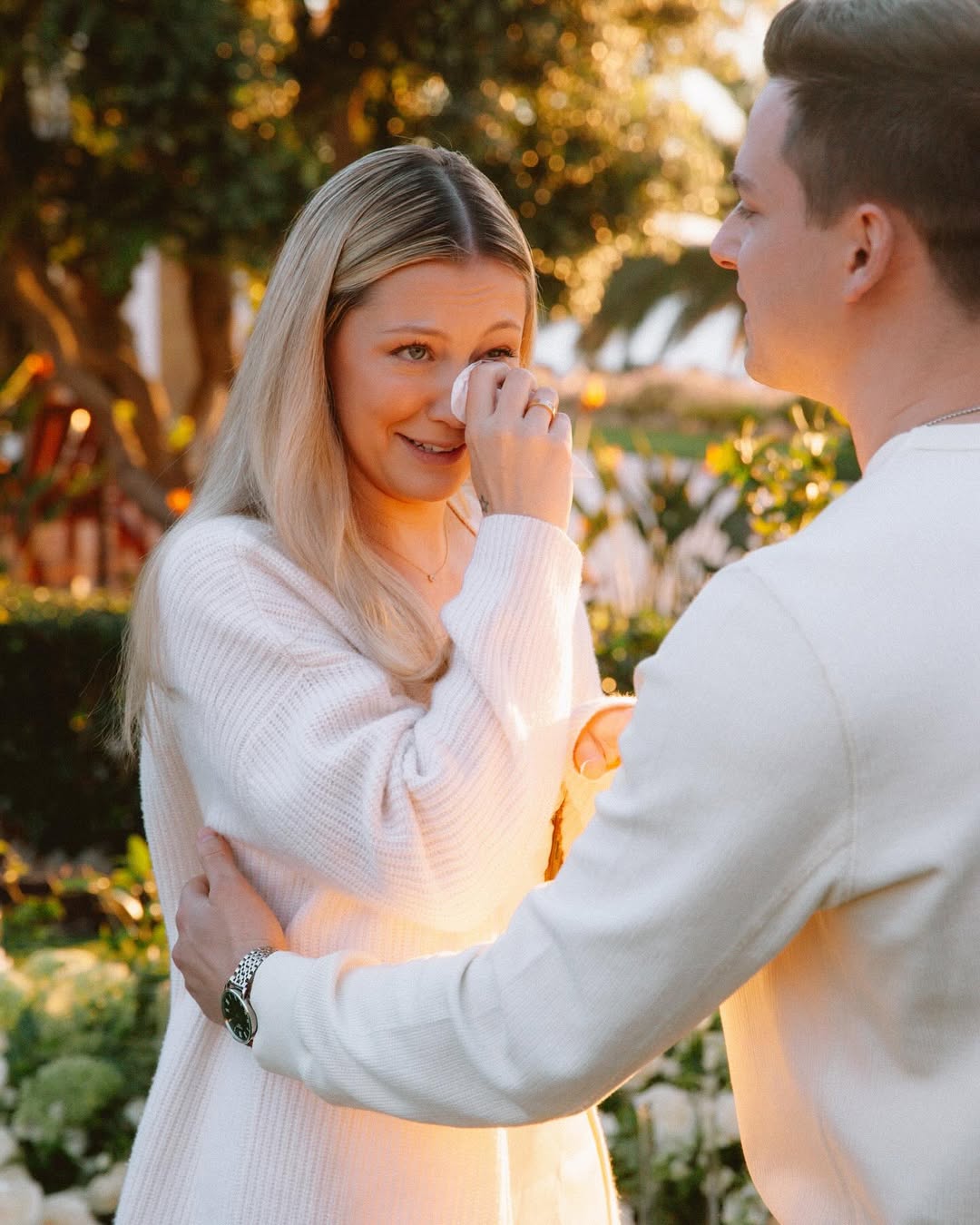 Tyler Farrar and Ava Sambora on the day of their engagement in February 2024. | Source: Instagram/heatherlocklear