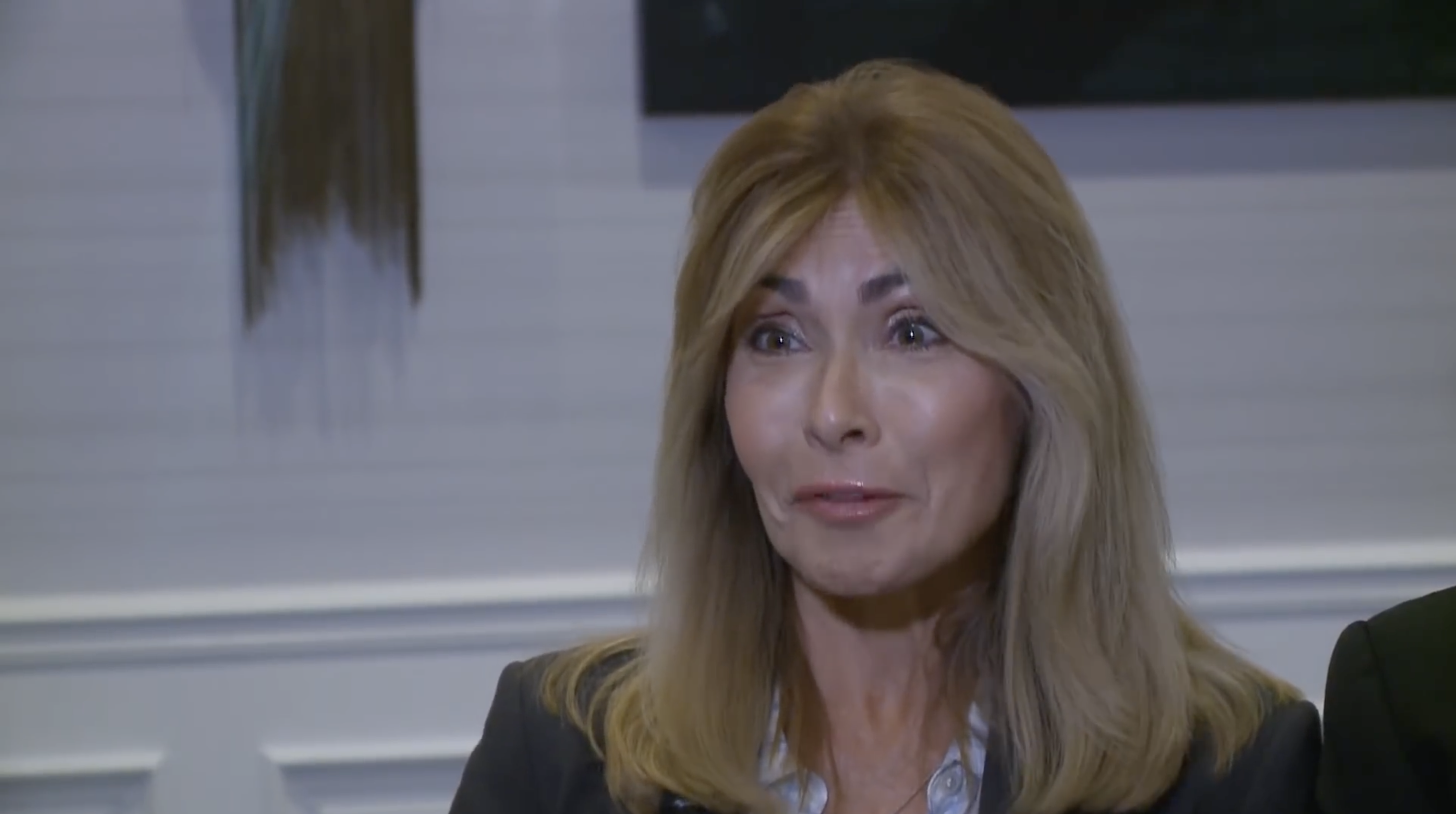 Gena Norris recounts her health ordeal in a video dated November 2, 2017 | Source: YouTube/cbssf