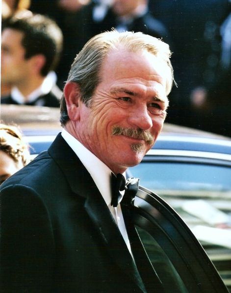 Tommy Lee Jones at the Cannes Film Festival. | Source: Wikimedia Commons