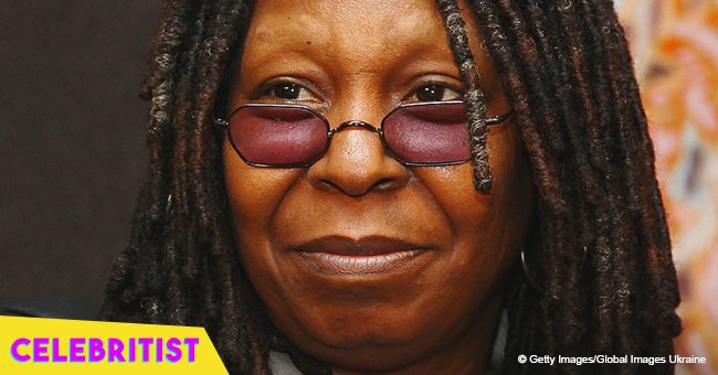 Whoopi Goldberg steals the show in pink pantsuit with matching wide ...