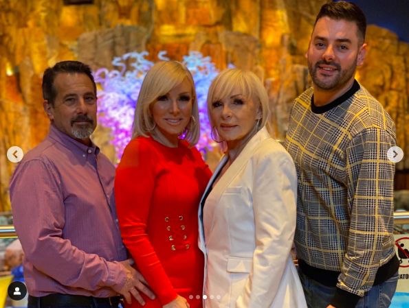 Matthew Byars and Margaret Josephs posing for a picture with Margaret Kiss and Josephs' husband, Joe Benigno. | Source: Instagram/therealmargaretjosephs