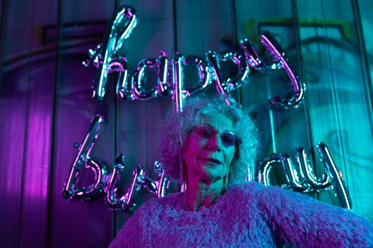Photo of a elderly woman celebrating her birthday | Photo: Pexels