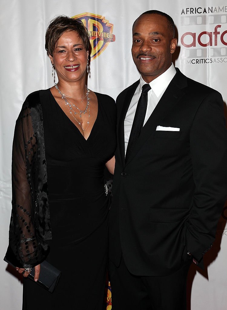 Gabrielle Bullock and actor Rocky Carroll attend African-American Film Critic's Association awards at AAFCA Clubhouse on January 8, 2012 | Photo: GettyImages