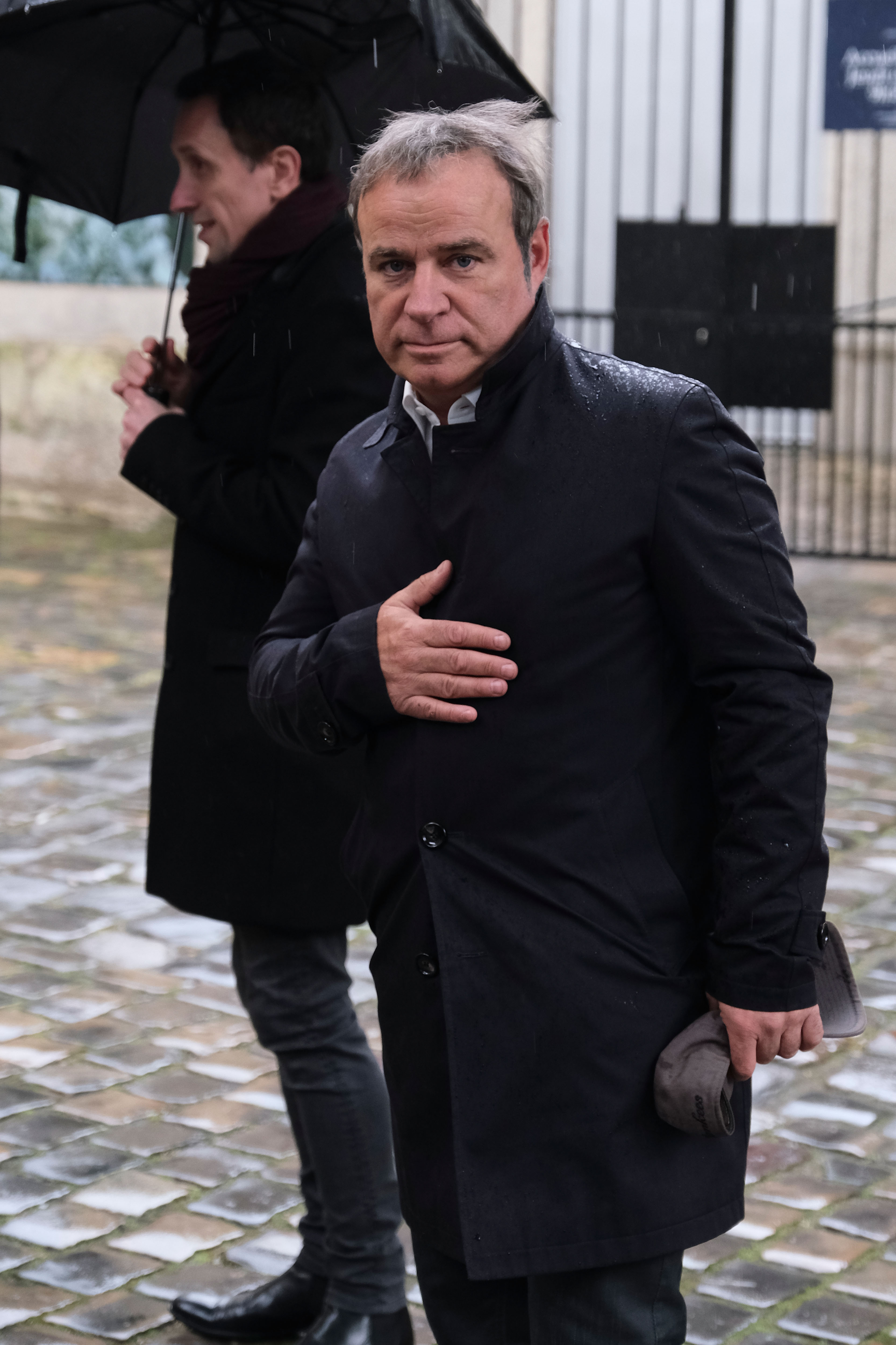 Fabien Lecoeuvre assiste à la soirée de lancement du concert du 1er EP éponyme de grégory bakian au réservoir, le 29 avril 2015 à paris. | Photo : Getty Images