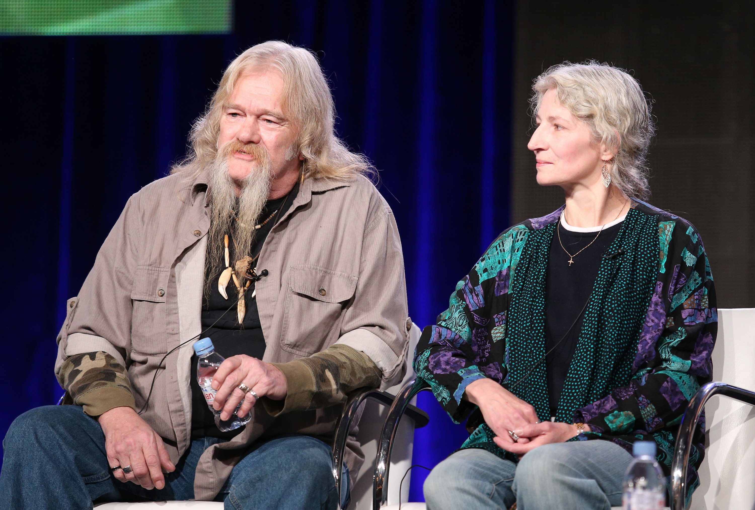 Billy Brown and Ami Brown at the Discovery Communications portion of the 2014 Winter Television Critics Association tour on January 9, 2014. | Photo: GettyImages