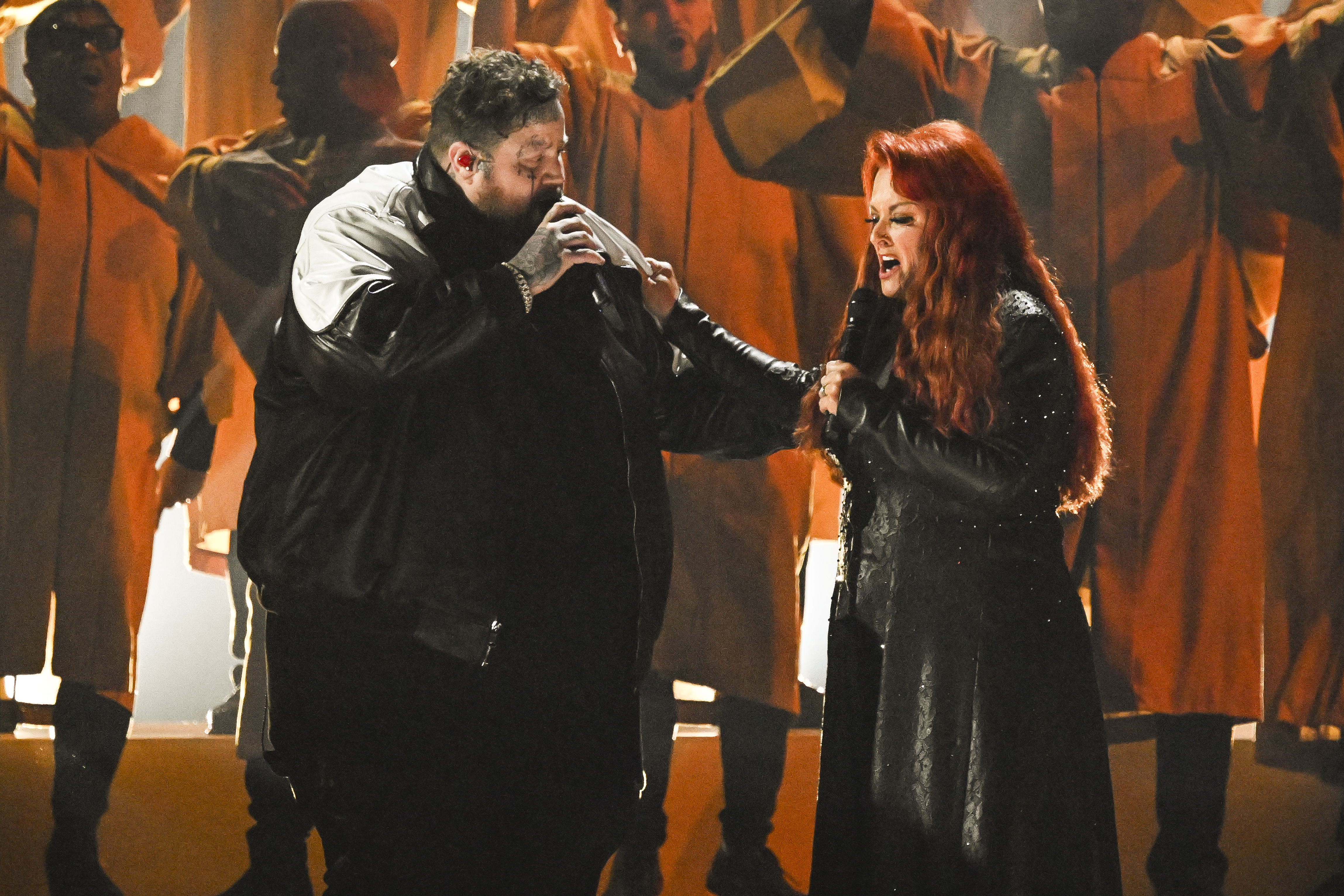 Jelly Roll and Wynonna Judd perform during the 57th Annual CMA Awards on November 8, 2023 in Nashville, Tennessee | Source: Getty Images