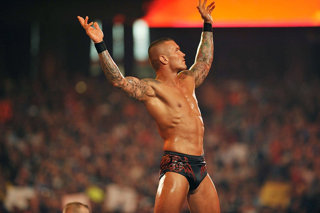 Randy Orton makes his way to the ring for his match against CM Punk at 'WrestleMania 27' at the Georgia World Congress Center on April 3, 2011. | Photo: Getty Images