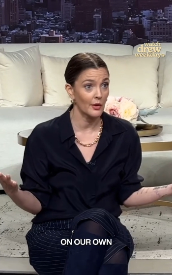 Drew Barrymore talking to the audience of "The Drew Barrymore Show" on a video uploaded on April 25, 2025 | Source: TikTok/thedrewbarrymoreshow