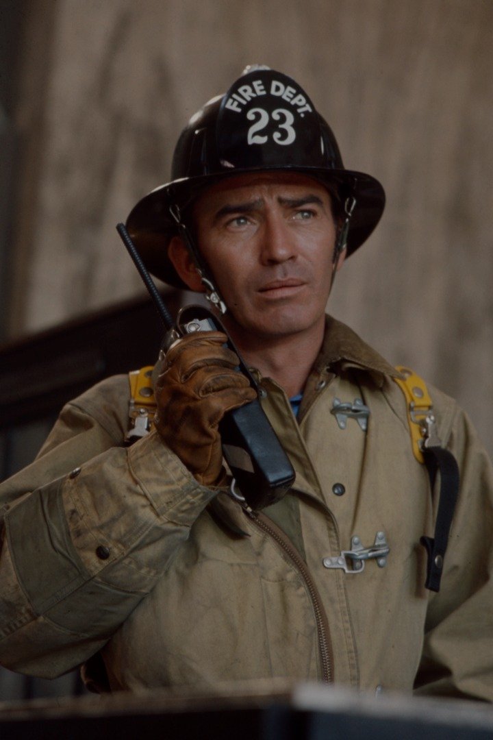 James Drury appearing in the ABC tv series 'Firehouse'. | Source: Getty Images
