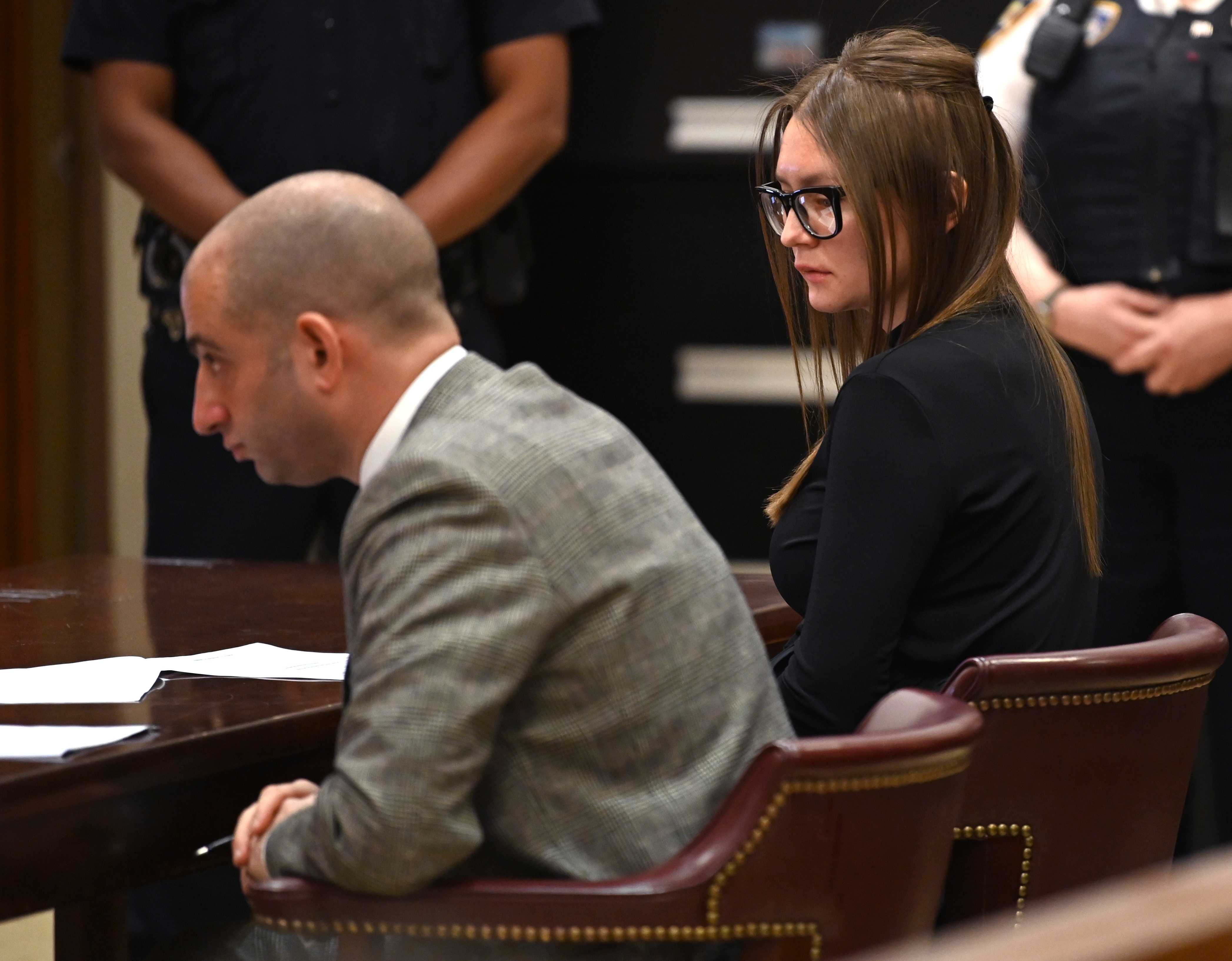 Anna Delvey in the Manhattan Supreme Court on May 9, 2019. | Source: Getty Images