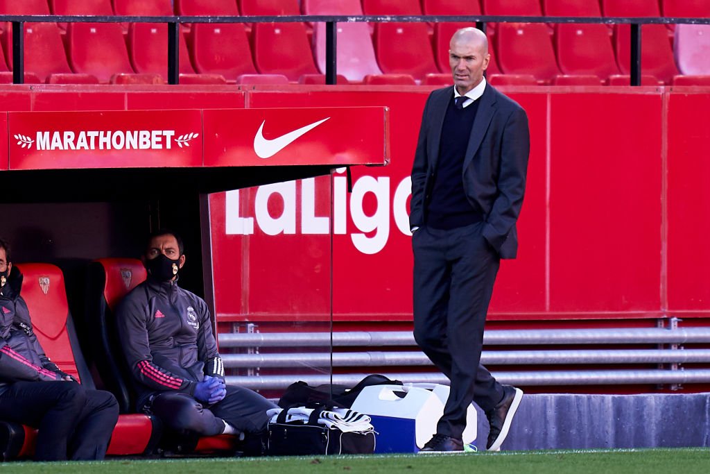 Zinedine Zidane coach du Real Madrid | Photo : Getty Images