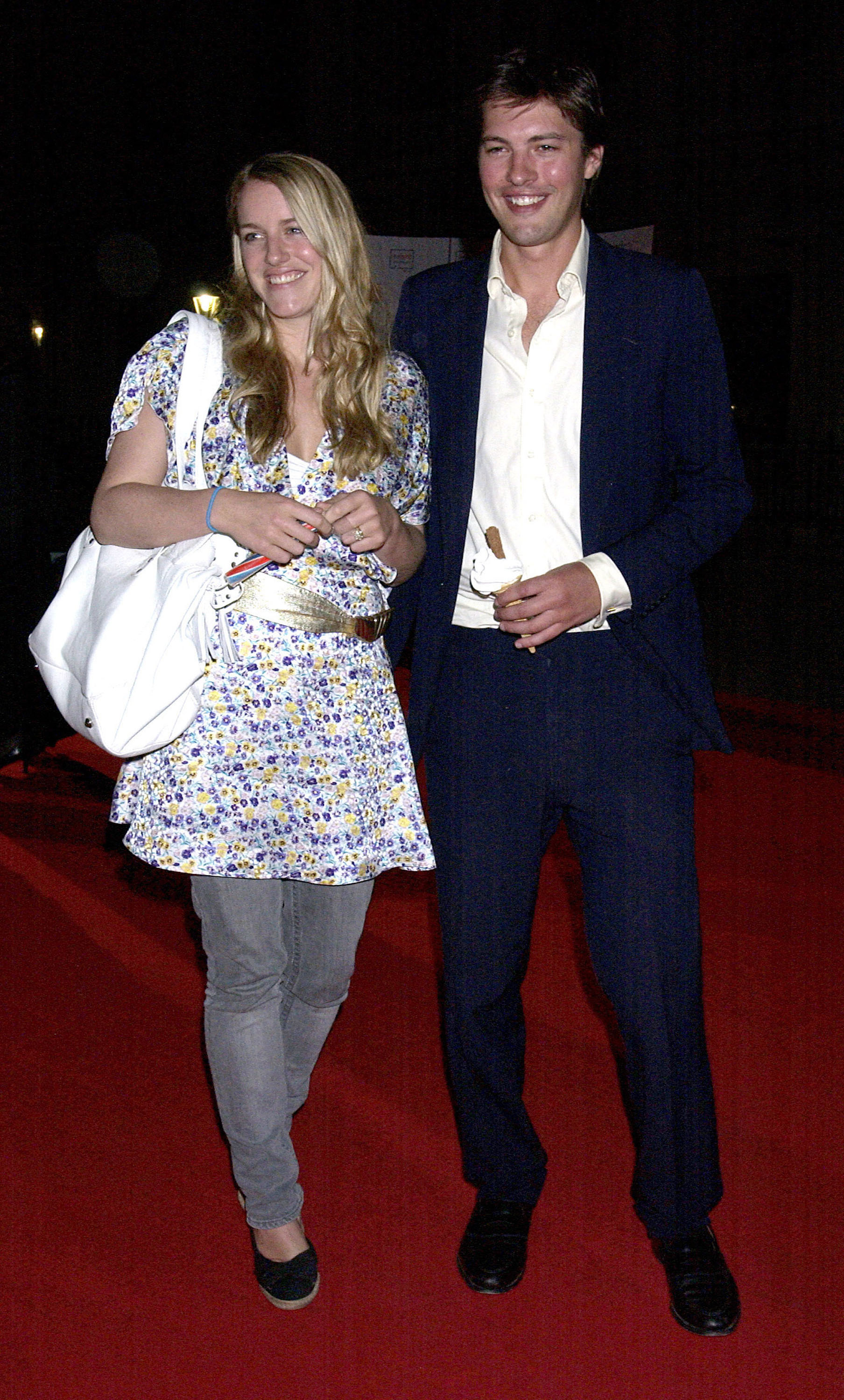 Laura and Harry Lopes at the Royal Academy Summer Exhibition in 2006. | Source: Getty Images
