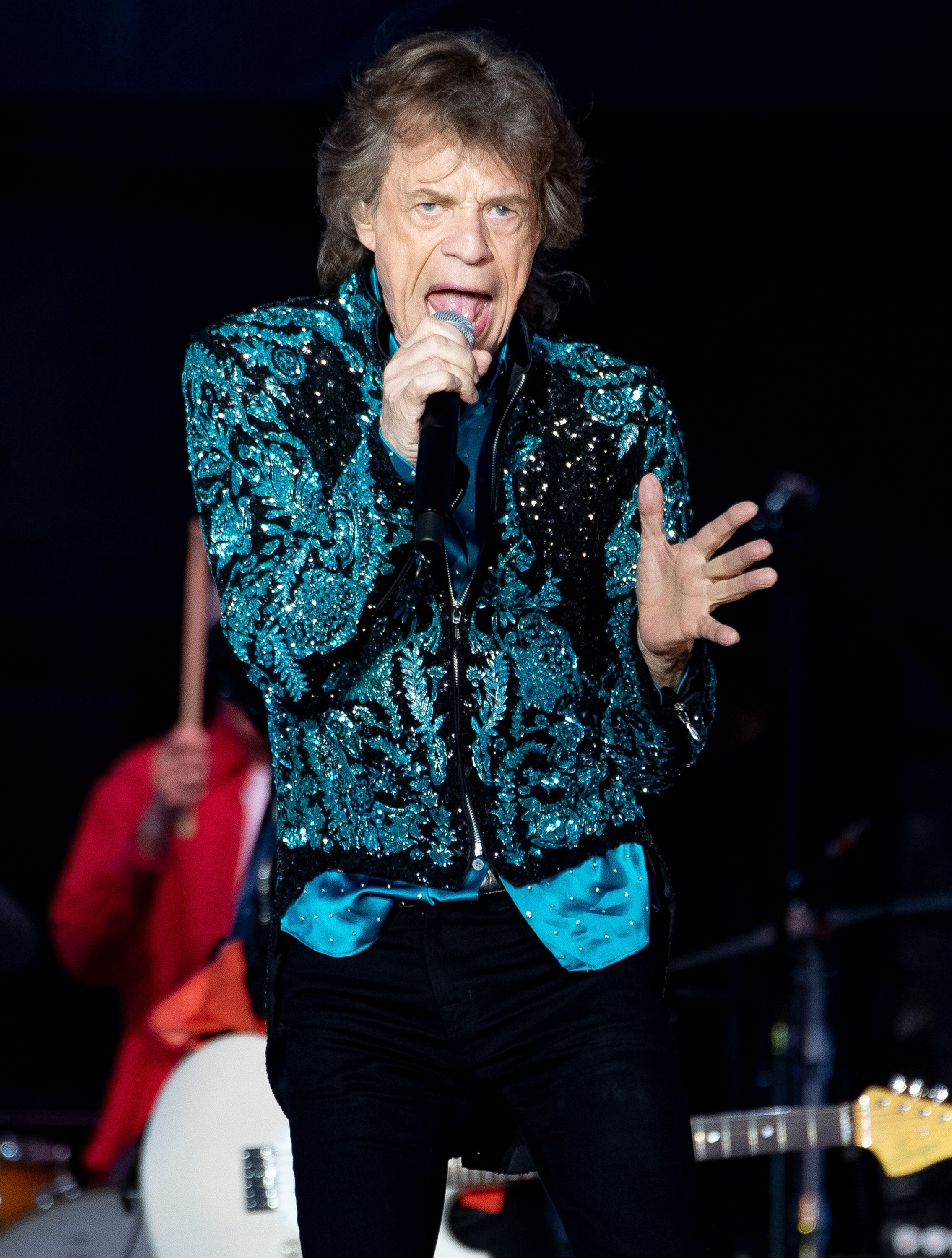 Mick Jagger performs at the Burl's Creek Event Grounds in Canada. | Source: Getty Images