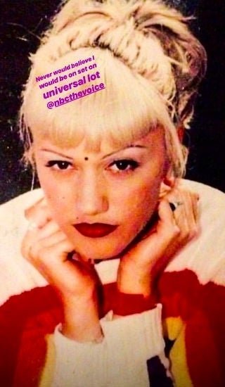 Gwen Stefani throwback. I Image: Instagram/gwenstefani