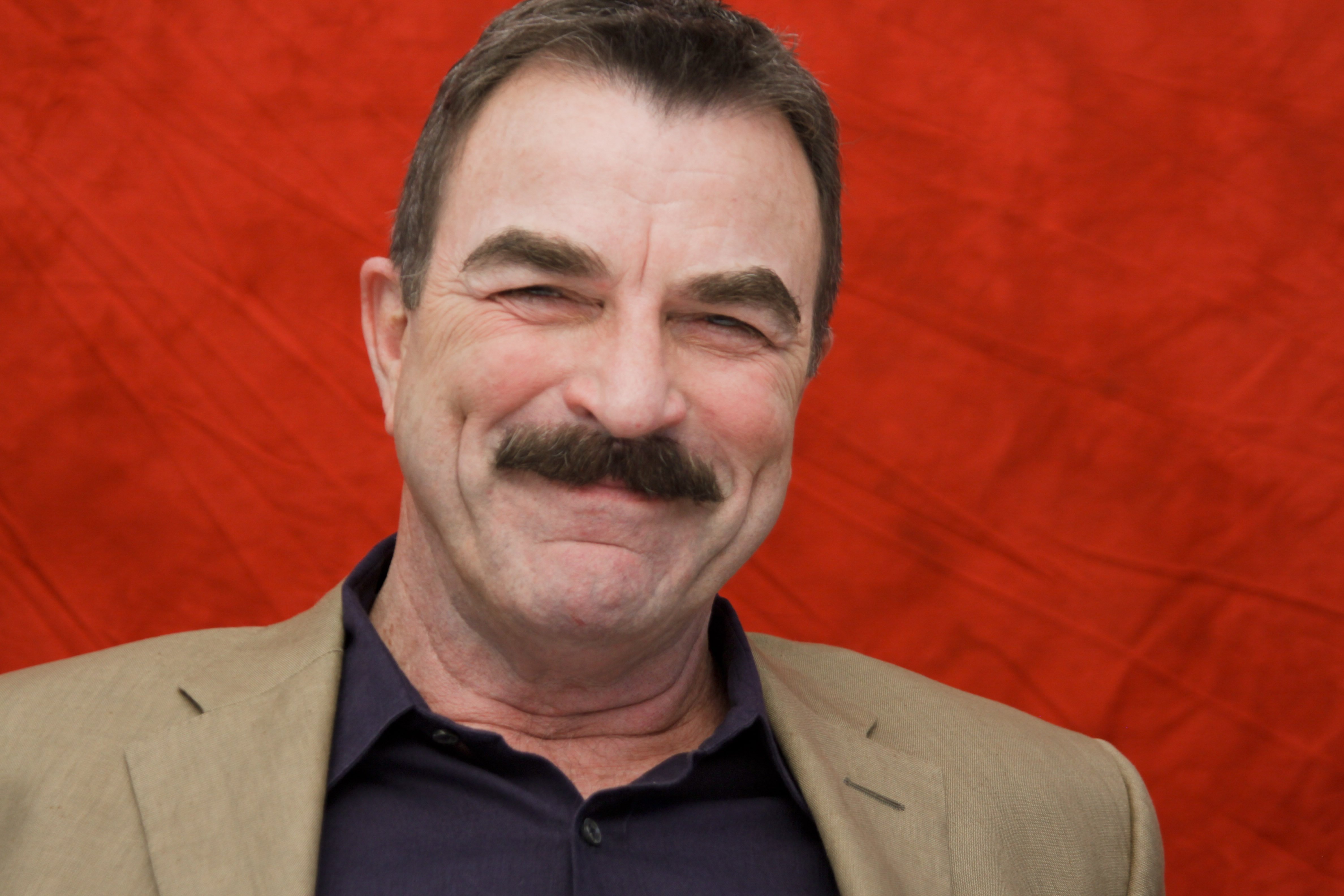 Tom Selleck poses for a photo during a portrait session in West Hollywood, California on August 16, 2010. | Photo: GetttyImages