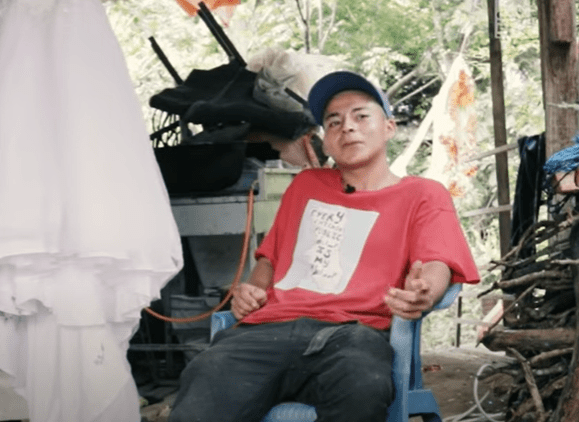 Edilson Catillo, recolector de basura. | Foto: Captura de pantalla YouTube/ Soy502