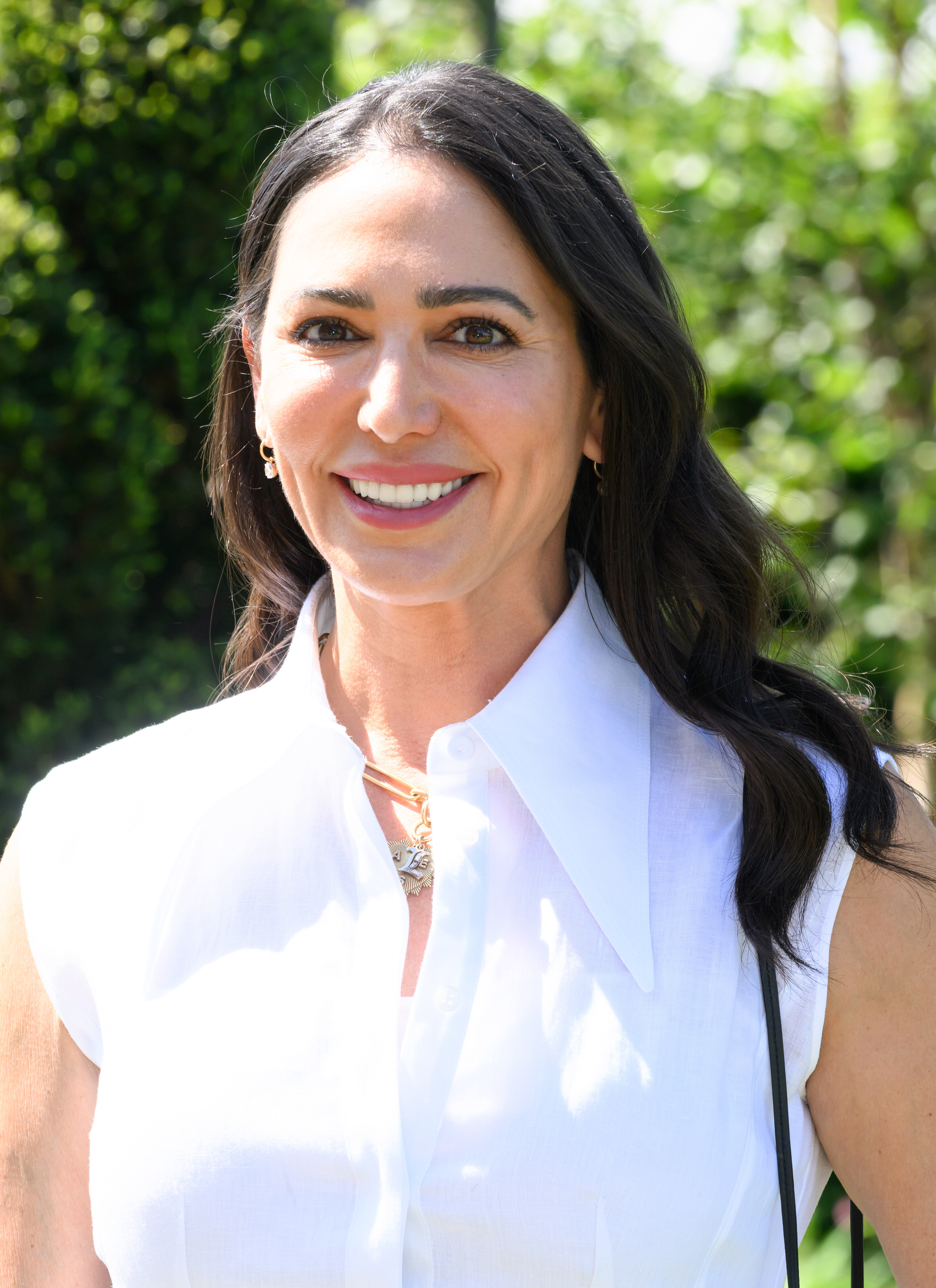 Lauren Silverman attends the RHS Chelsea Flower Show in London on May 20, 2024 | Getty Images