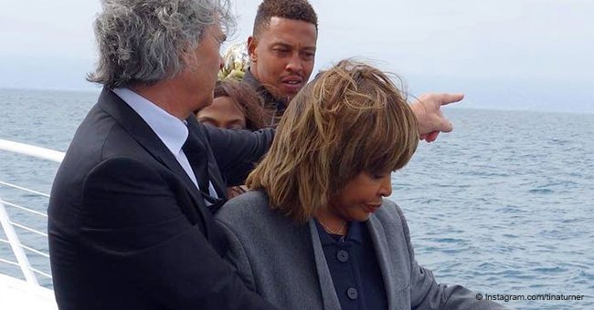 Tina Turner says a 'final goodbye' to son spreading his ashes after suicide 