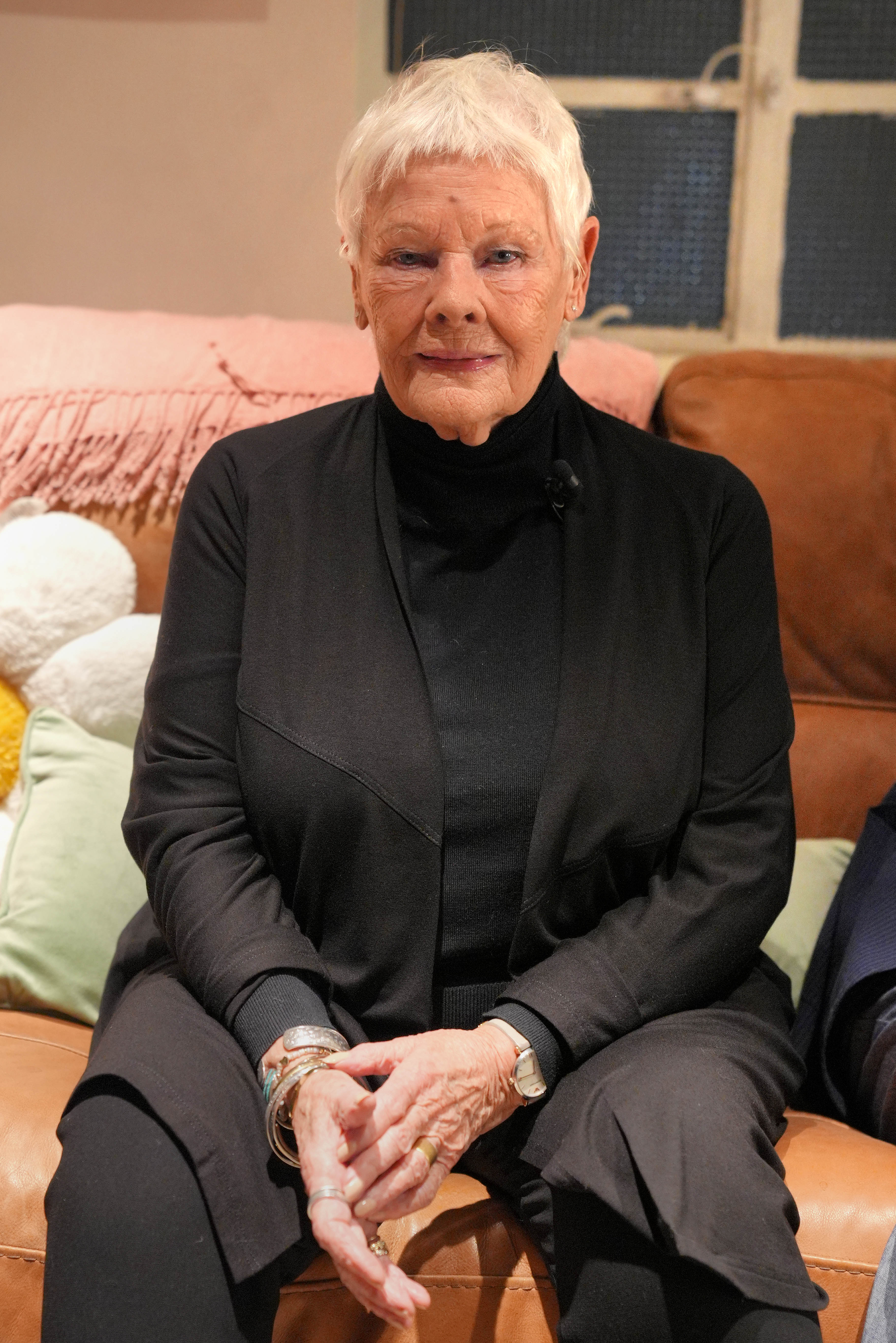 Judi Dench before A Marvellous Party, a charity gala in celebration of Noel Coward in London on November 17, 2024 | Source: Getty Images