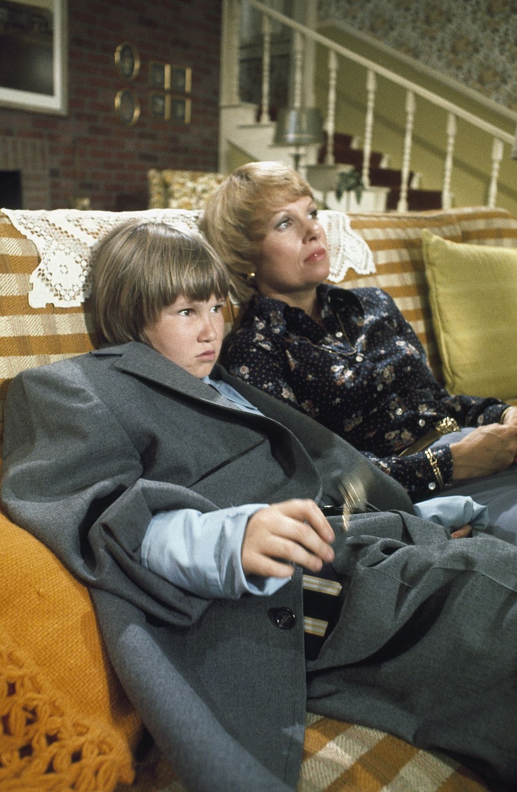 Robbie Rist and the "Big John, Little John" actress filming the series in 1976. | Source: Getty Images