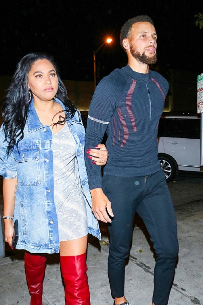 Stephen Curry and Ayesha Curry are seen on October 15, 2019 in Los Angeles, California.| Photo: Getty Images.