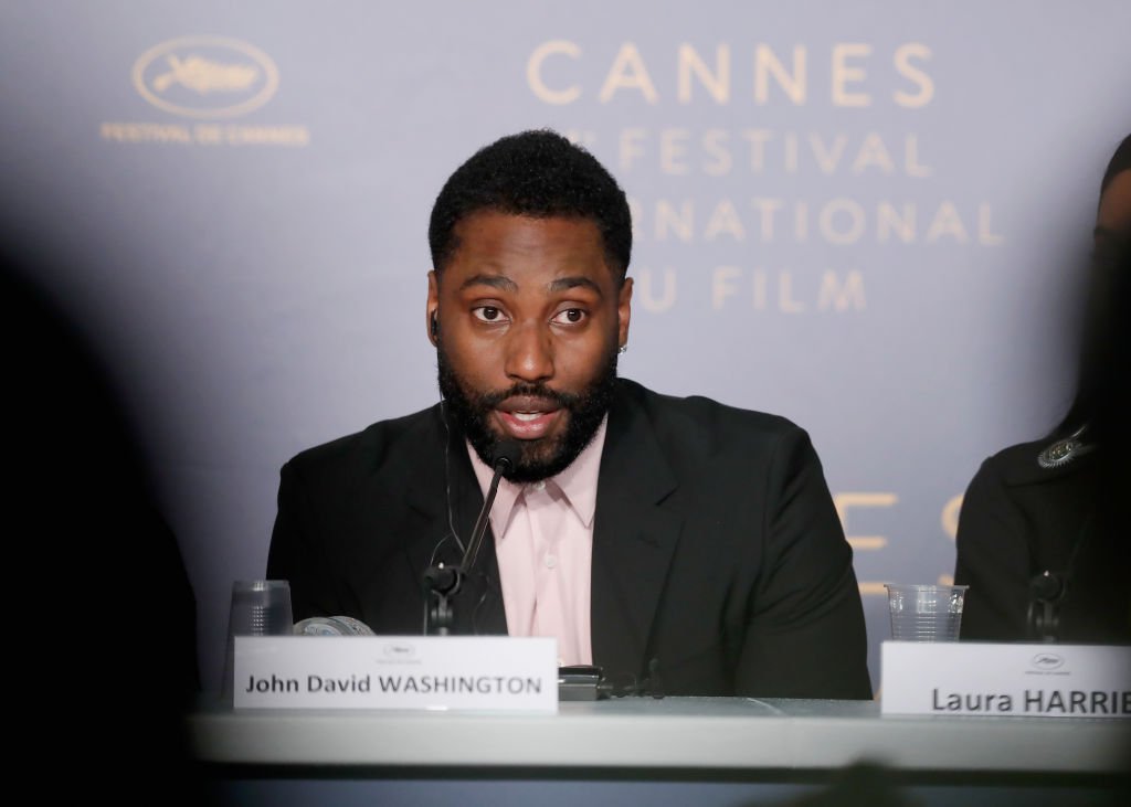 John David Washington at the press conference for "BlacKkKlansman" during the 71st annual Cannes Film Festival. | Photo: GettyImages
