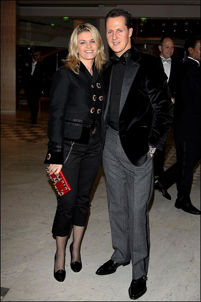 Corinna et Michael Schumacher. | Photo : Getty Images
