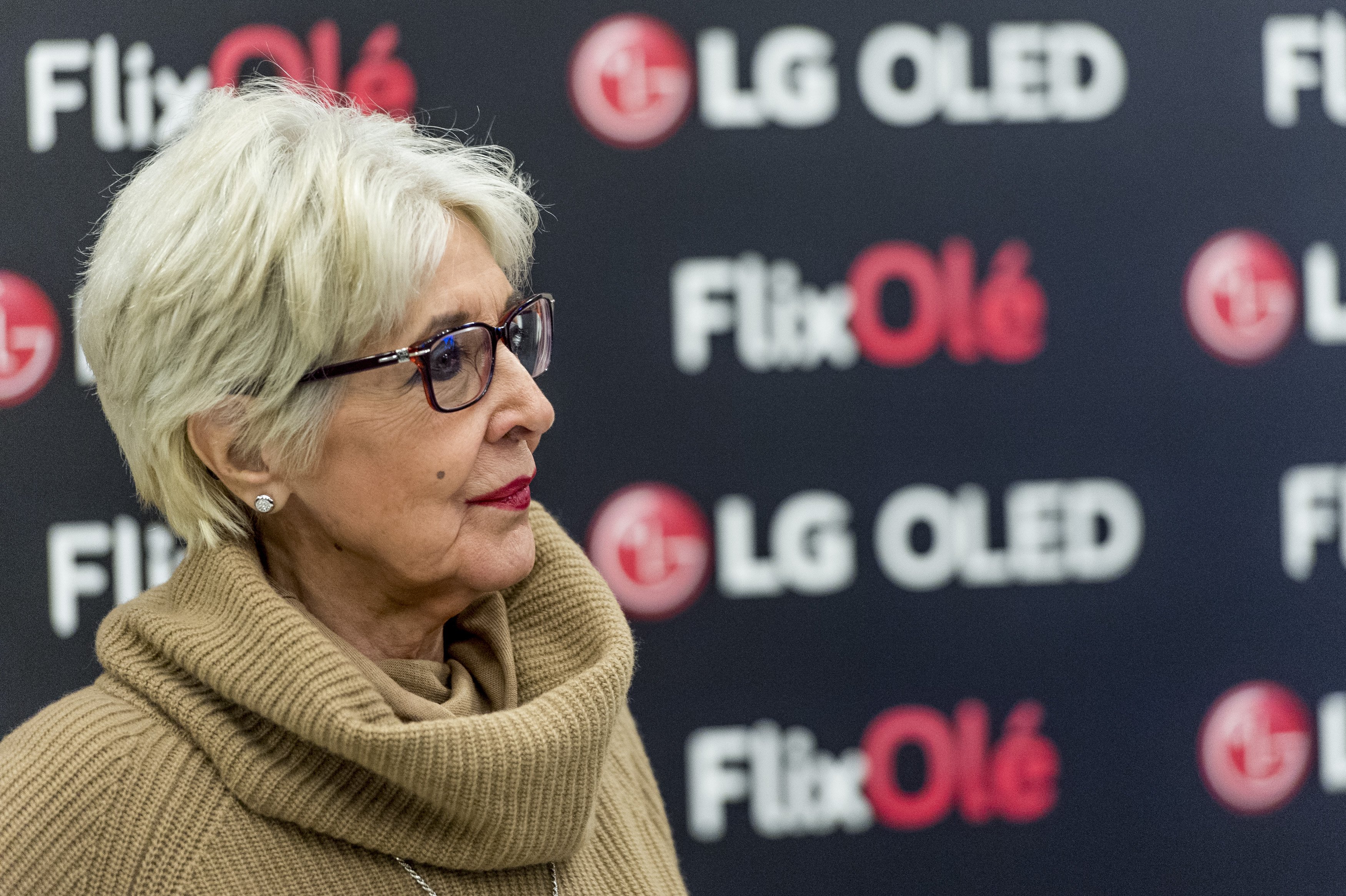 Concha Velasco en la presentación de FlixOlé en la Real Academia de la Lengua Española el 7 de noviembre de 2018 en Madrid, España || Fuente: Getty Images Concha Velasco en la presentación de FlixOlé en la Real Academia de la Lengua Española el 7 de noviembre de 2018 en Madrid, España || Fuente: Getty Images