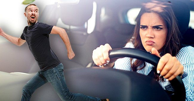 The woman told the instructor she'd crash the car into her husband. | Photo: Shutterstock