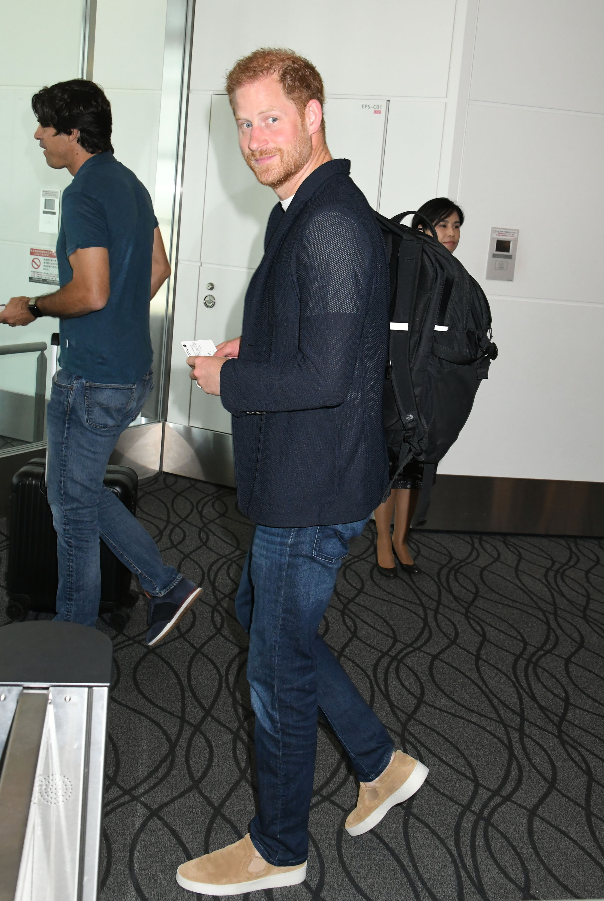 Prince Harry spotted in Haneda Airport in Tokyo, Japan on August 10, 2023 | Source: Getty Images