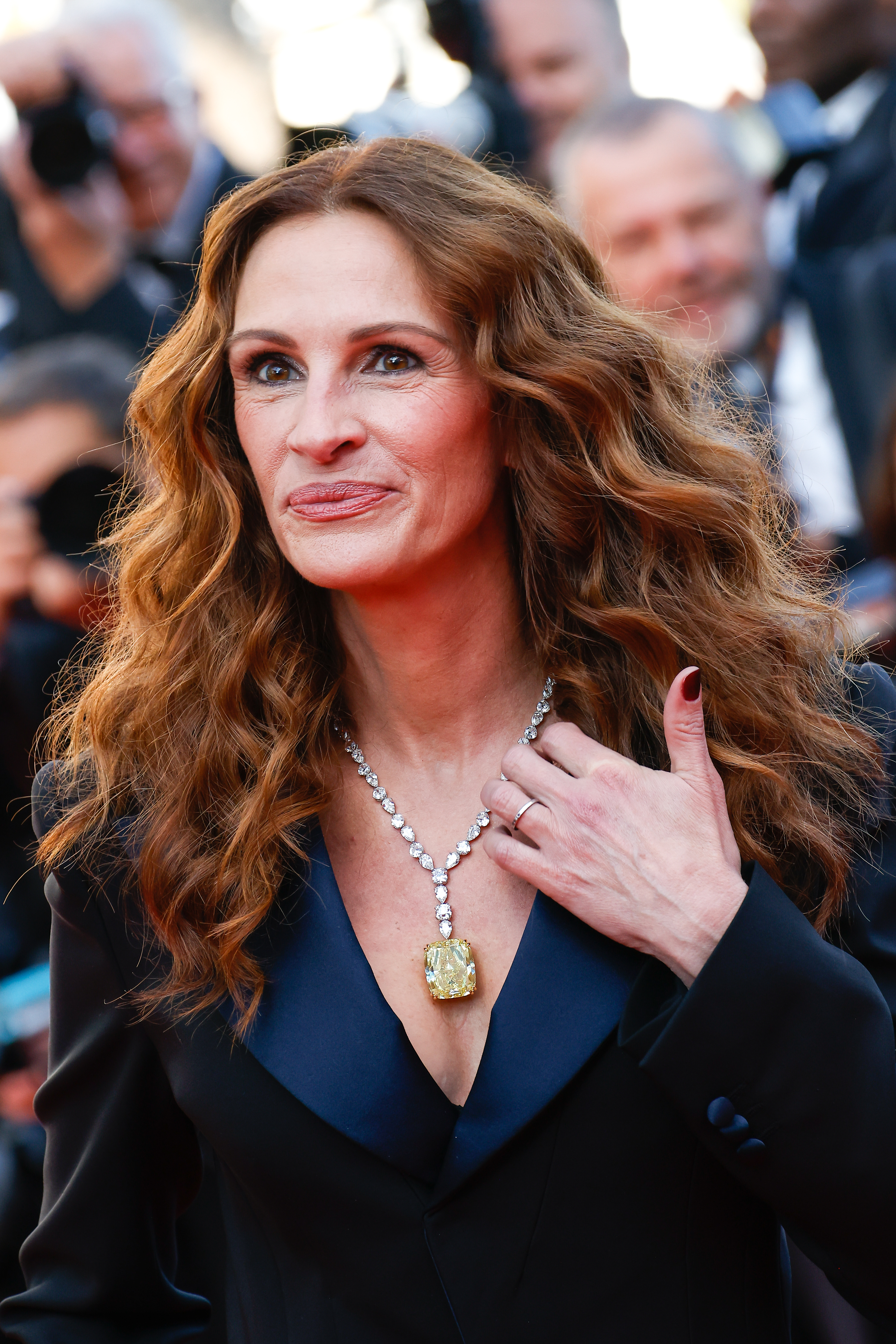 Julia Roberts at the screening of "Armageddon Time" during the 75th annual Cannes Film Festival, Palais des Festivals, Cannes, France, May 19, 2022 | Source: Getty Images