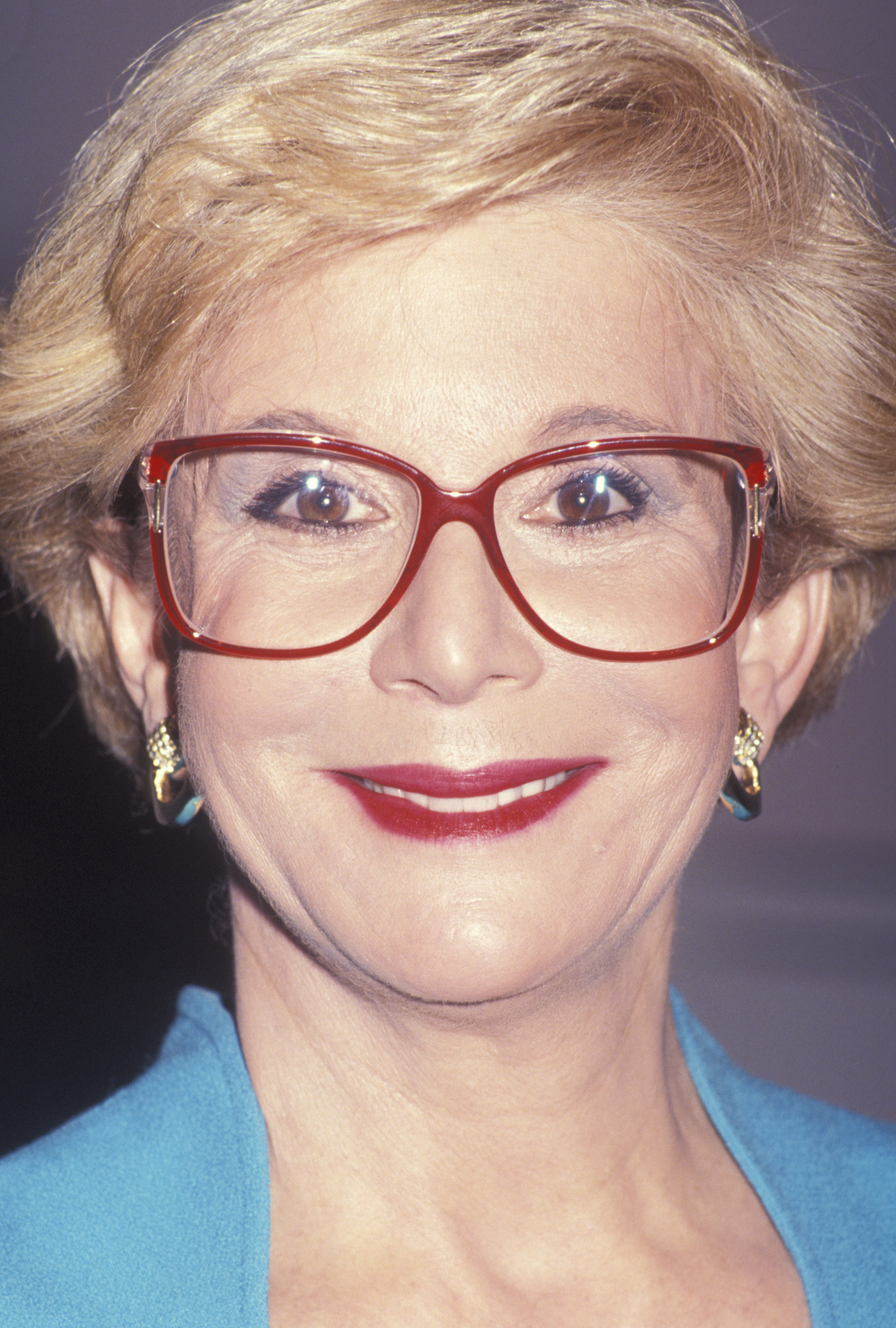 Sally Jessy Raphael on February 6, 1991 in New York City | Source: Getty Images