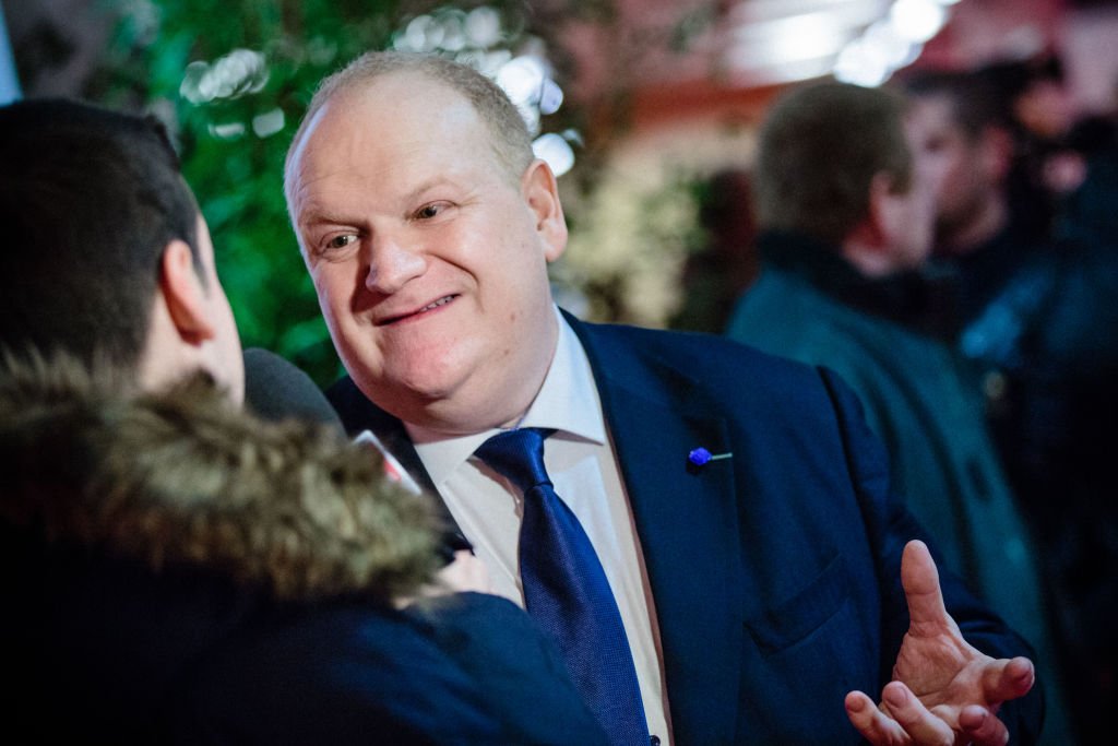Franck de Lapersonne durant la campagne de Marine Le Pen. l Source : Getty Images Franck de Lapersonne durant la campagne de Marine Le Pen. l Source : Getty Images