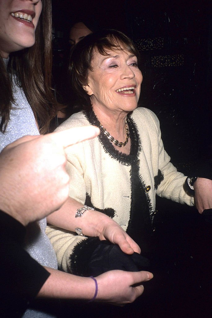 Annie Girardot lors de la première à Paris - Cérémonie de remise des prix Les Globes de Cristal 2007 - 15 février 2007 à Paris, France. | Photo : Getty Images