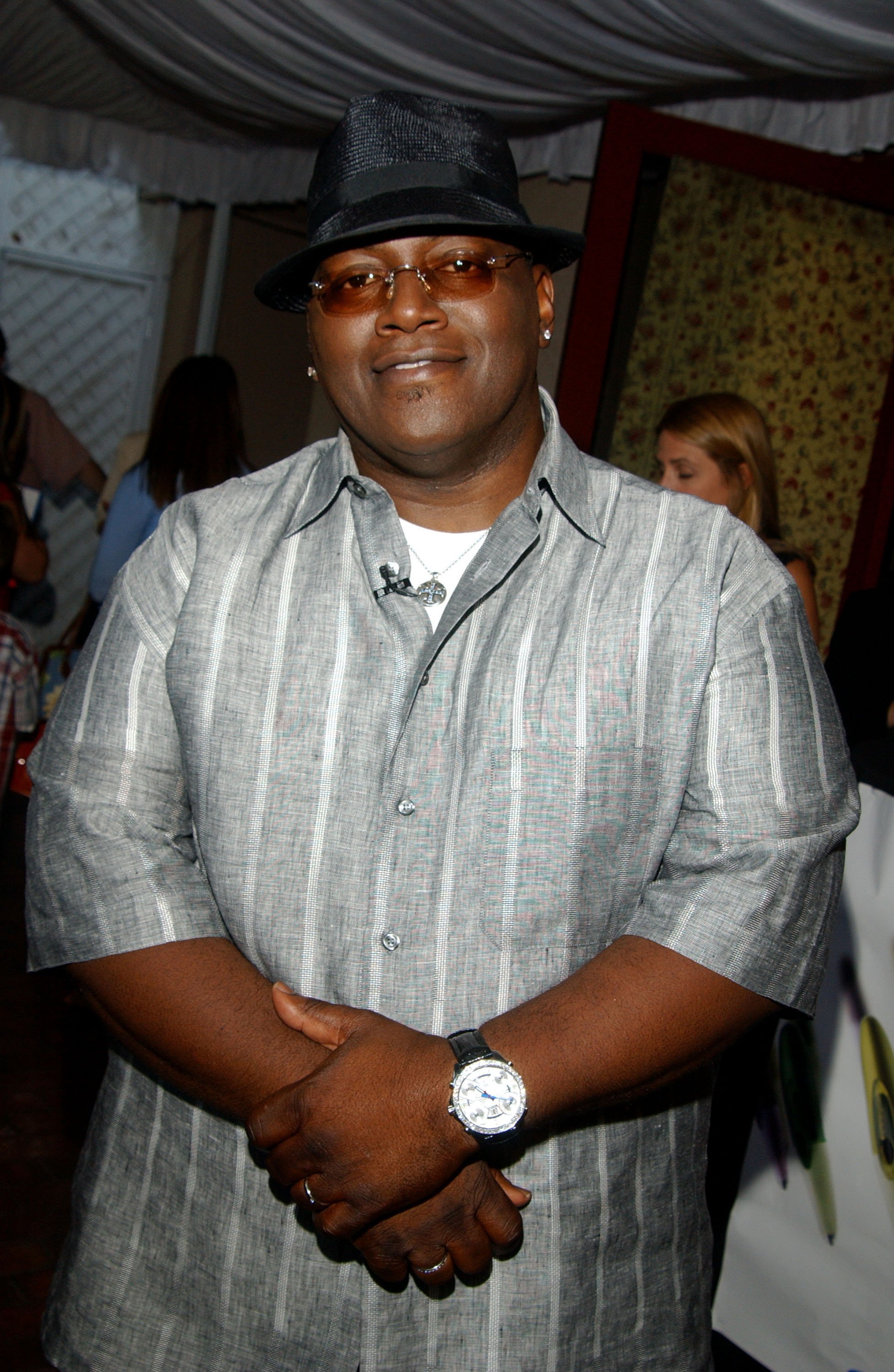 Randy Jackson during "American Idol" Season 2 Finale - Backstage Creations Talent Retreat - Day Two at Universal Studios in Universal City, California. | Source: Getty Images