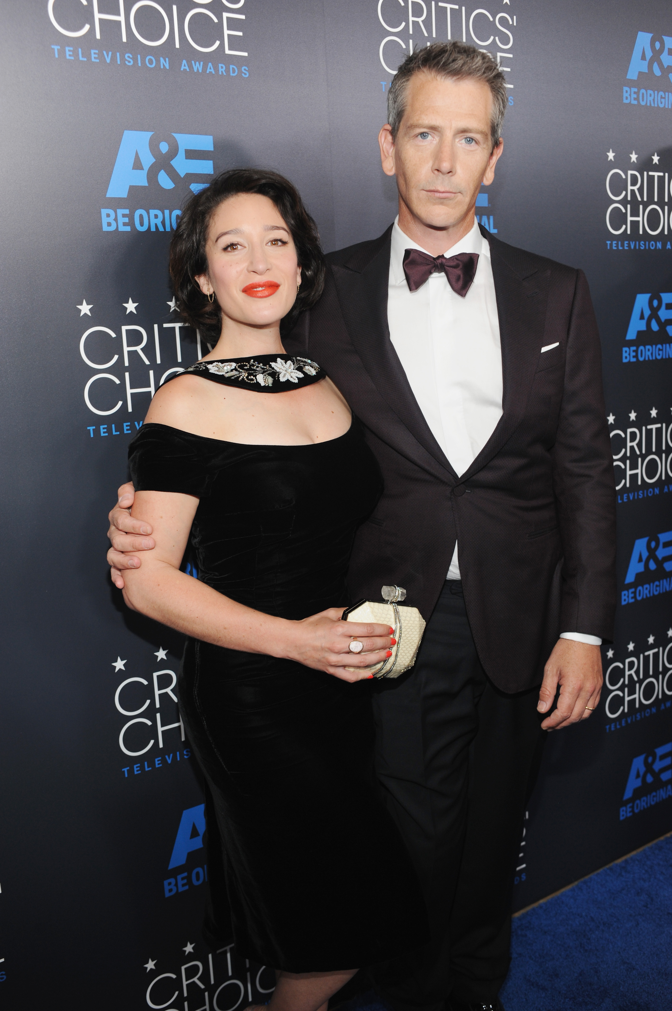 Emma Forrest and Ben Mendelsohn at the 5th Annual Critics' Choice Television Awards on May 31, 2015, in Beverly Hills, California. | Source: Getty Images