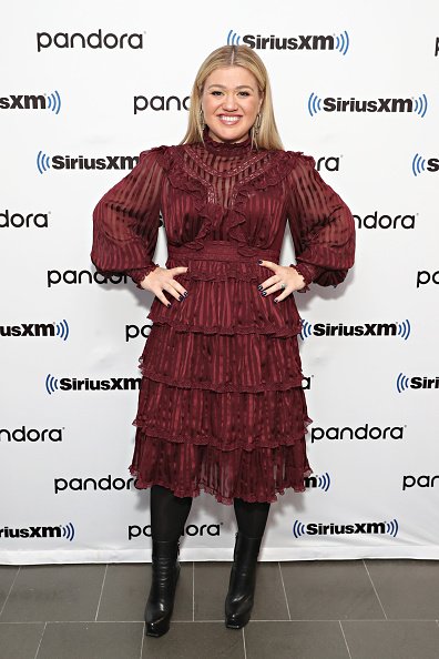 La chanteuse Kelly Clarkson aux studios SiriusXM le 9 septembre 2019 | Photo: Getty Images