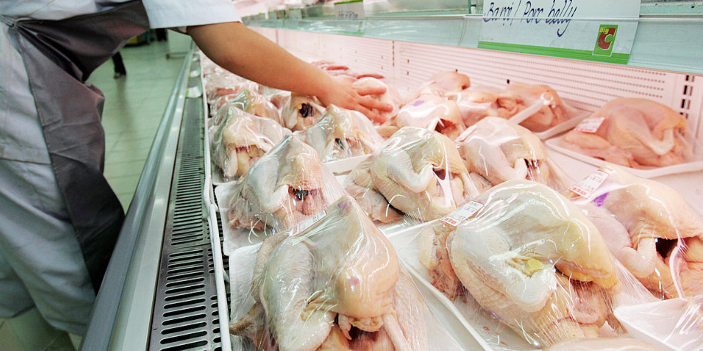 Frozen chicken on sale | Source: Getty Images