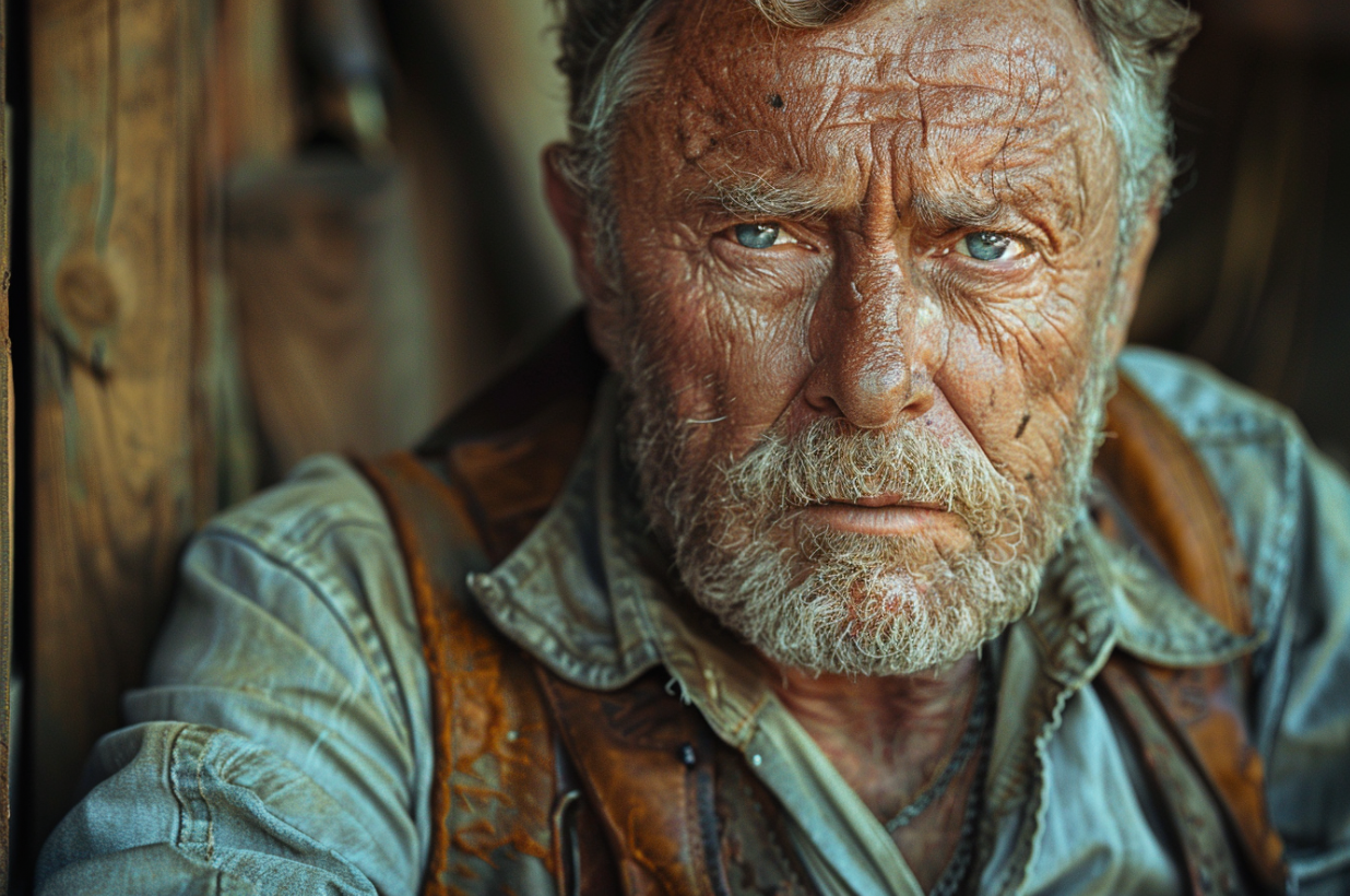 A close-up shot of an older man | Source: Midjourney