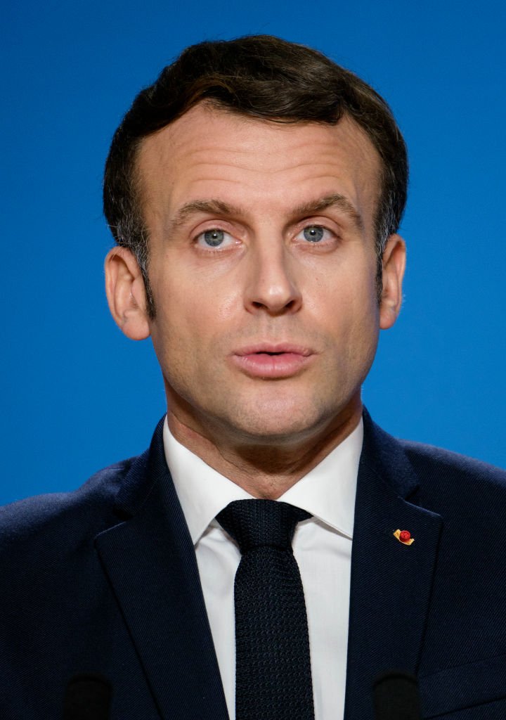 Portrait du président Emmanuel Macron | source : Getty Images