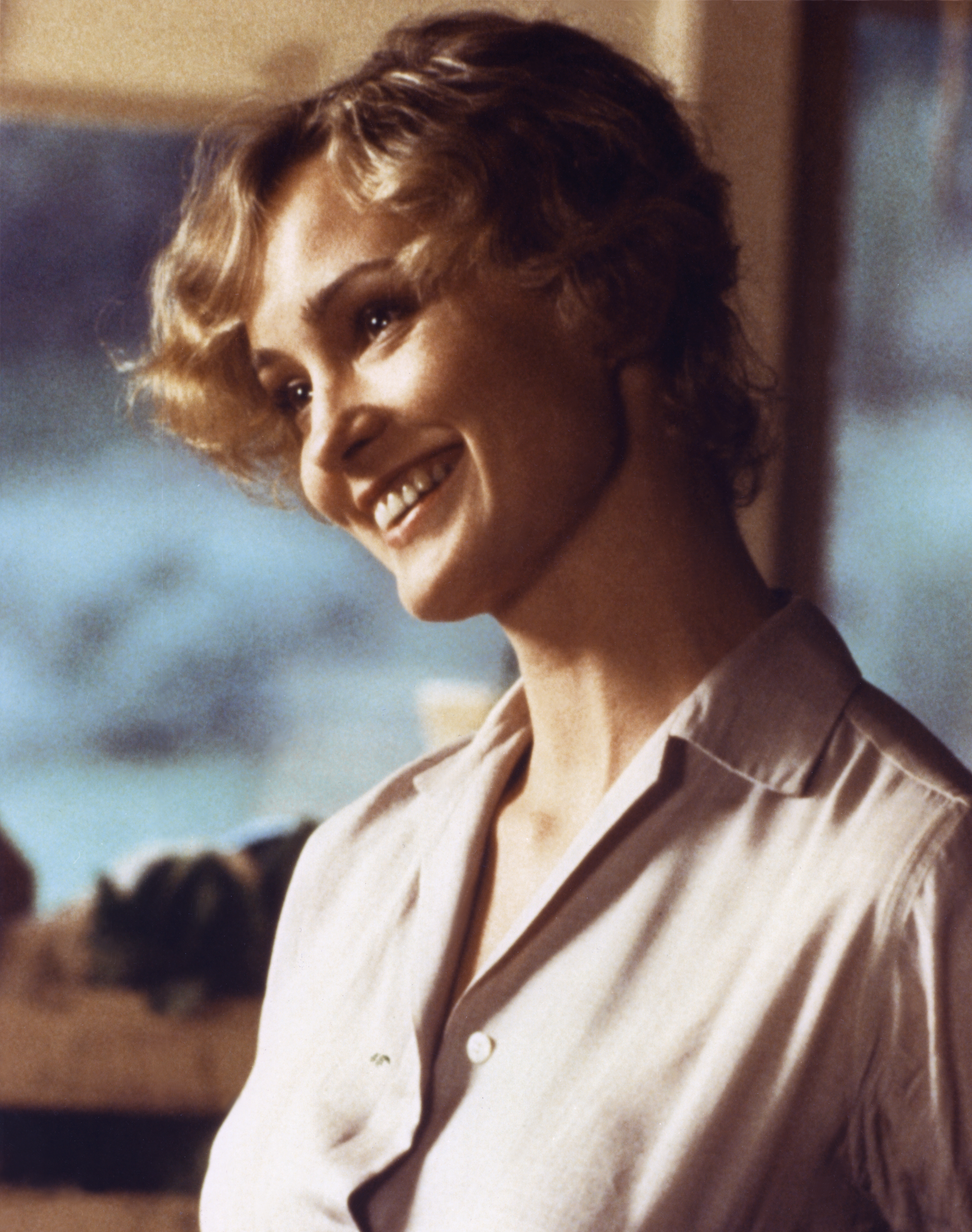 American actress Jessica Lange on the set of "The Postman Always Rings Twice" circa 1981. | Source: Getty Images