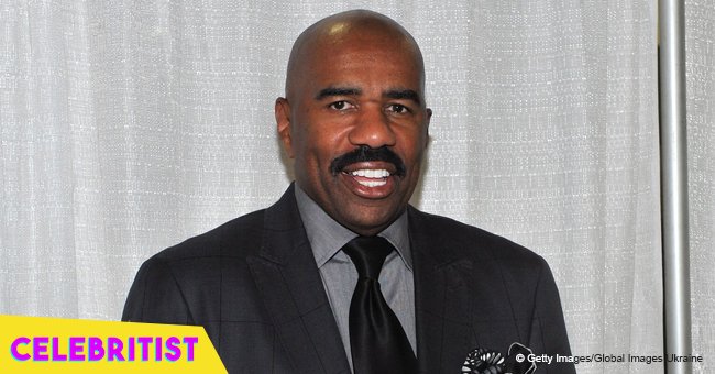 Steve Harvey melts hearts with photo of grandson Noah in swim trunks on his 3rd birthday