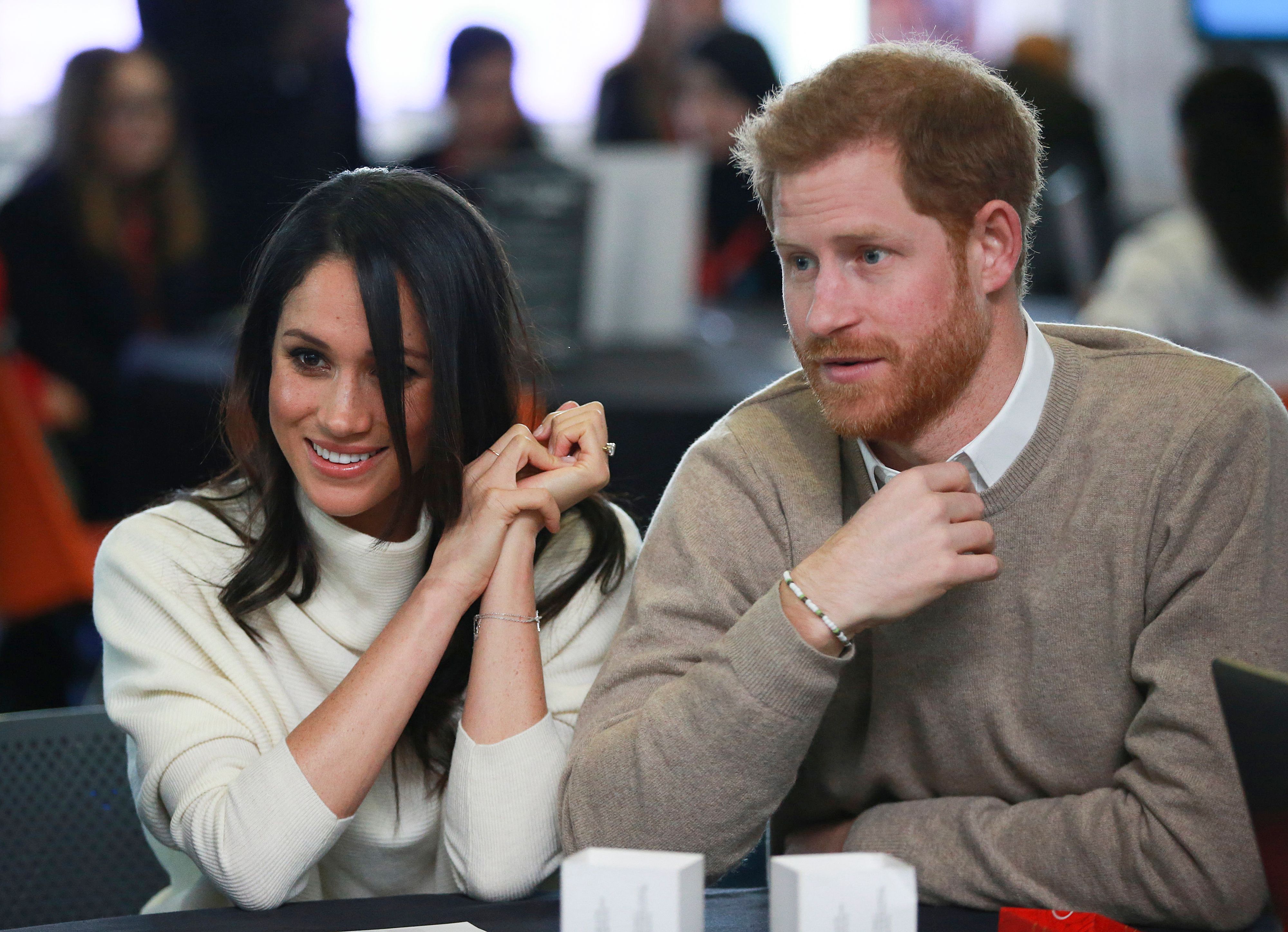 Prince Harry and Meghan Markle attend an event hosted by social enterprise Stemettes to celebrate International Women's Day at Millennium Point in Birmingham on March 8, 2018. | Source: Getty Images