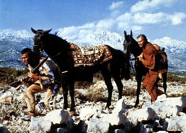Winnetou Und Shatterhand Im Tal Der Toten, 1960er | Quelle: Getty Images