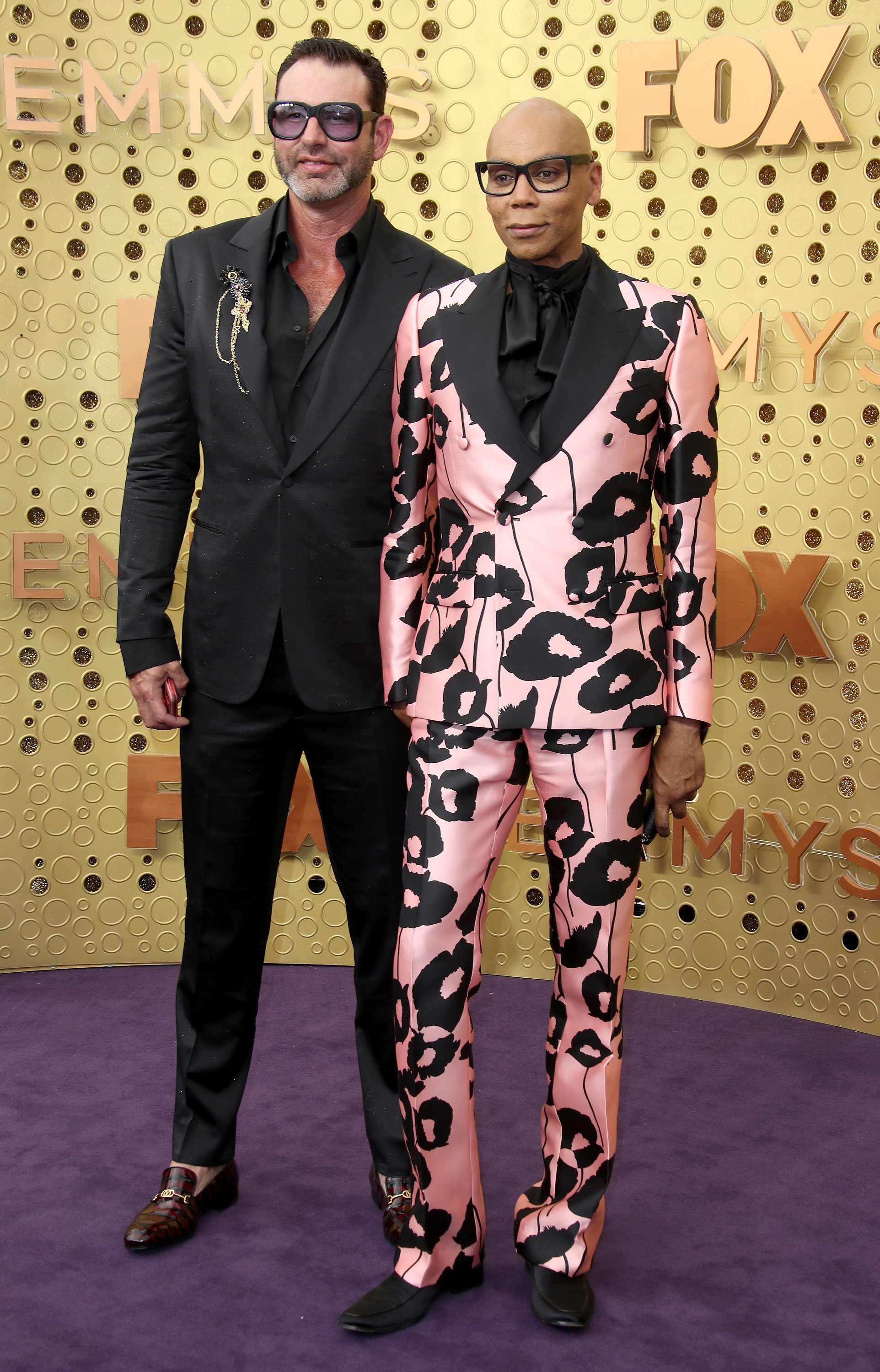 Georges LeBar and RuPaul at the 71st Emmy Awards on September 22, 2019, in California | Source: Getty Images