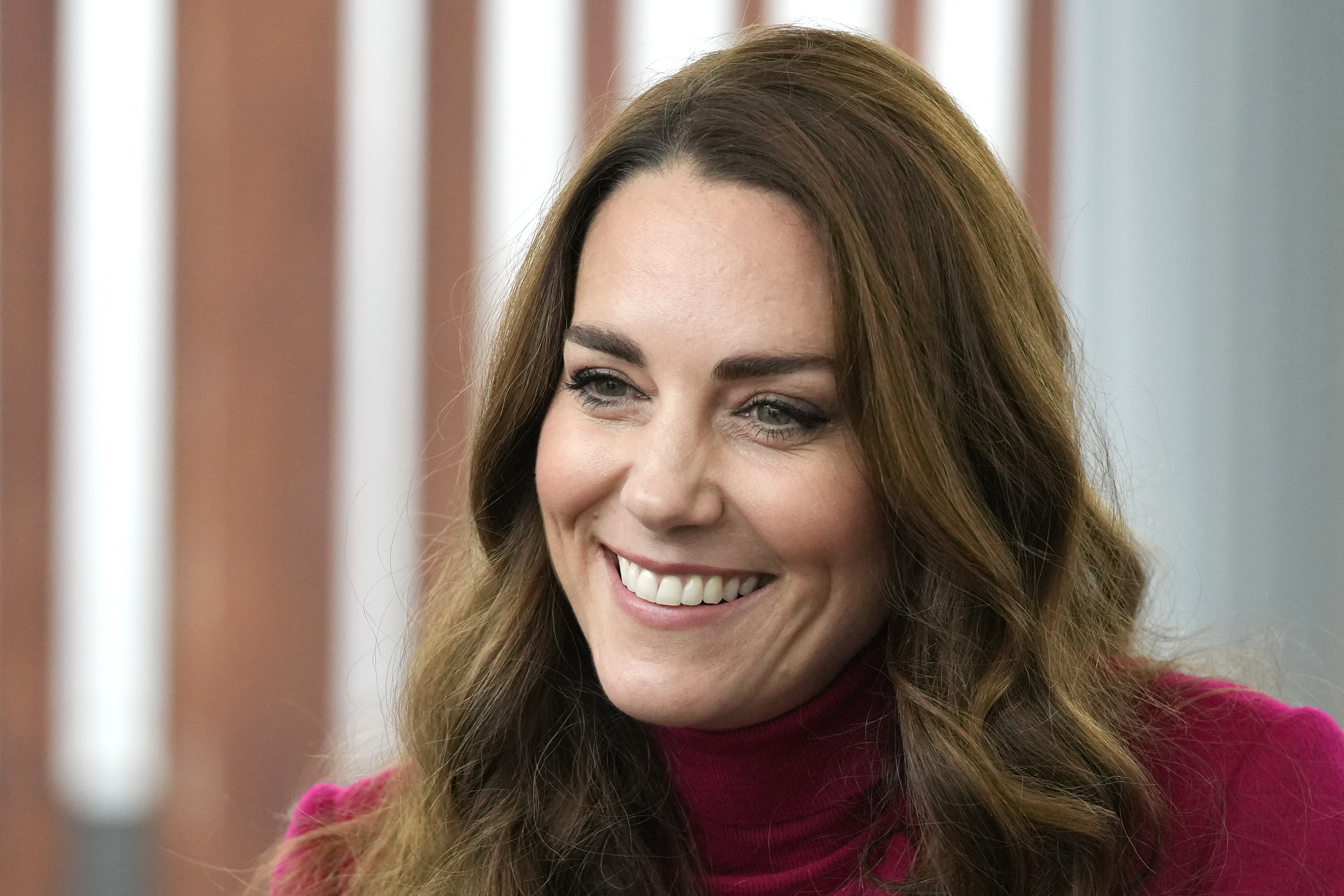 Princess Catherine visiting Nower Hill High School in London, England on November 24, 2021 | Source: Getty Images