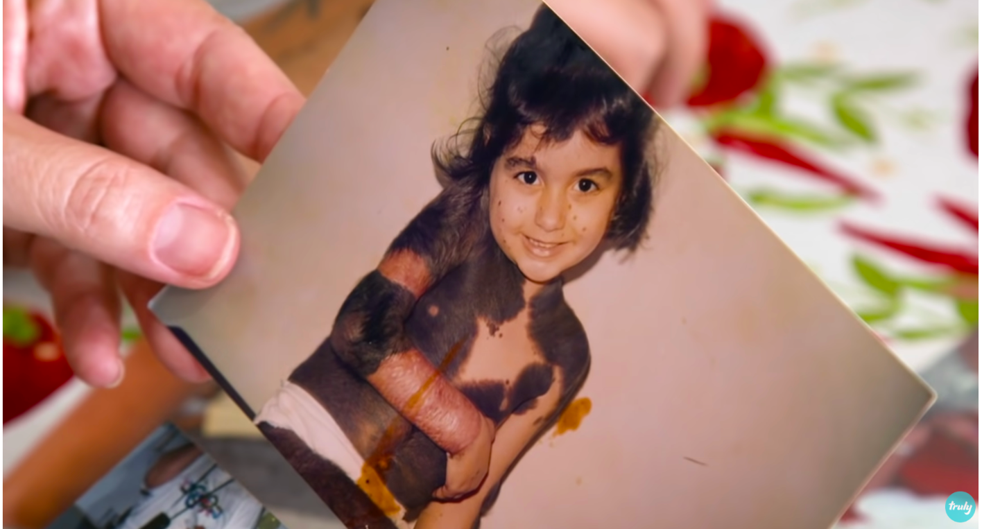 Beatriz Pugliese as a baby | Source: Youtube.com/Truly