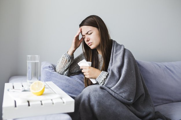 Personne malade | Image prise de : Freepik Personne malade | Image prise de : Freepik